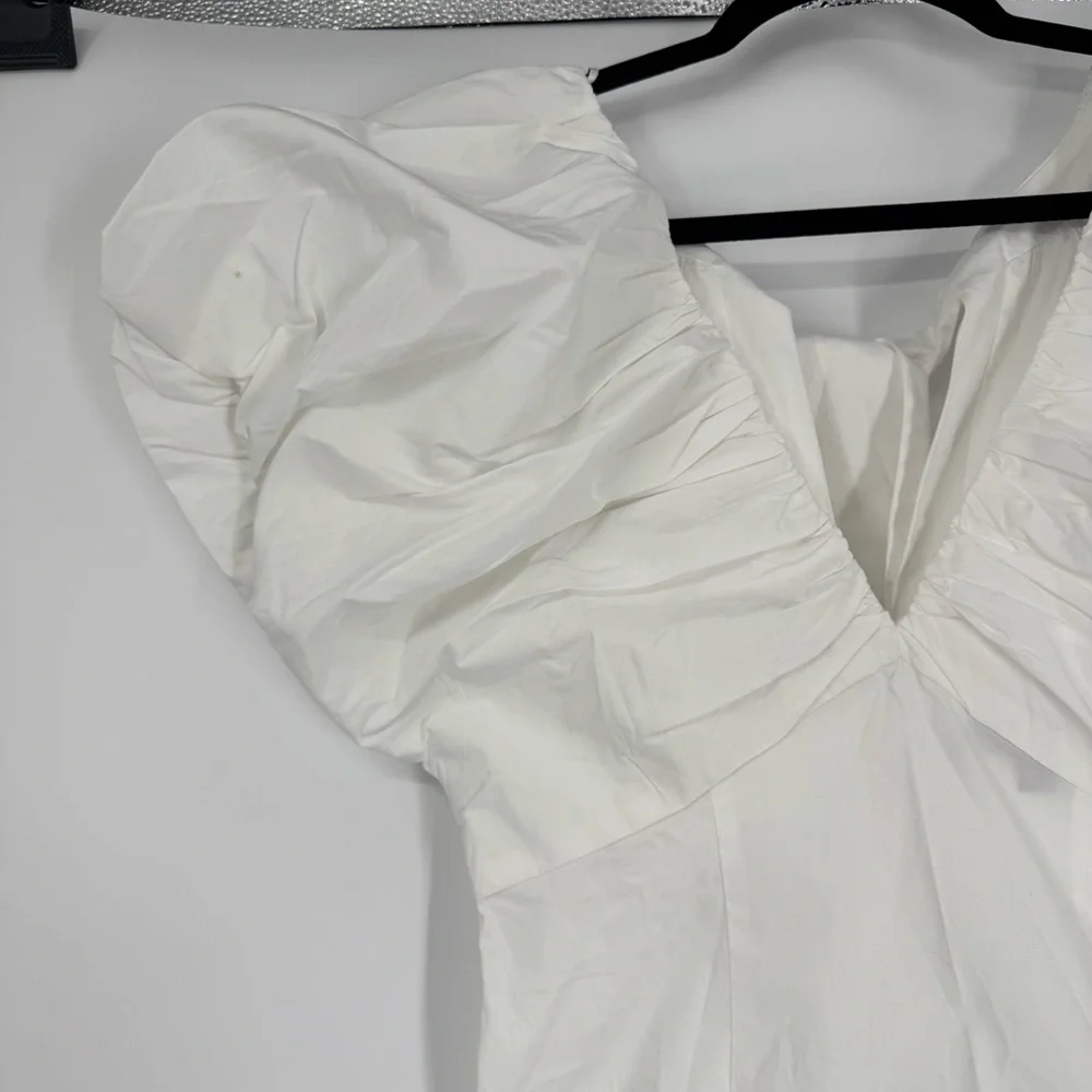 NWT J.Crew Cecily top in stretch cotton poplin blend - Picture 5 of 12